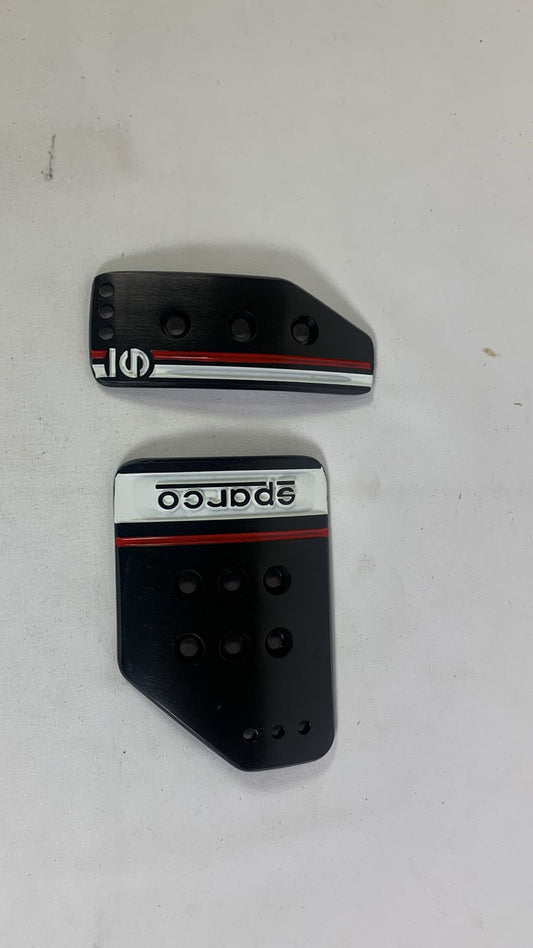 Metal pedal cover auto sparco style