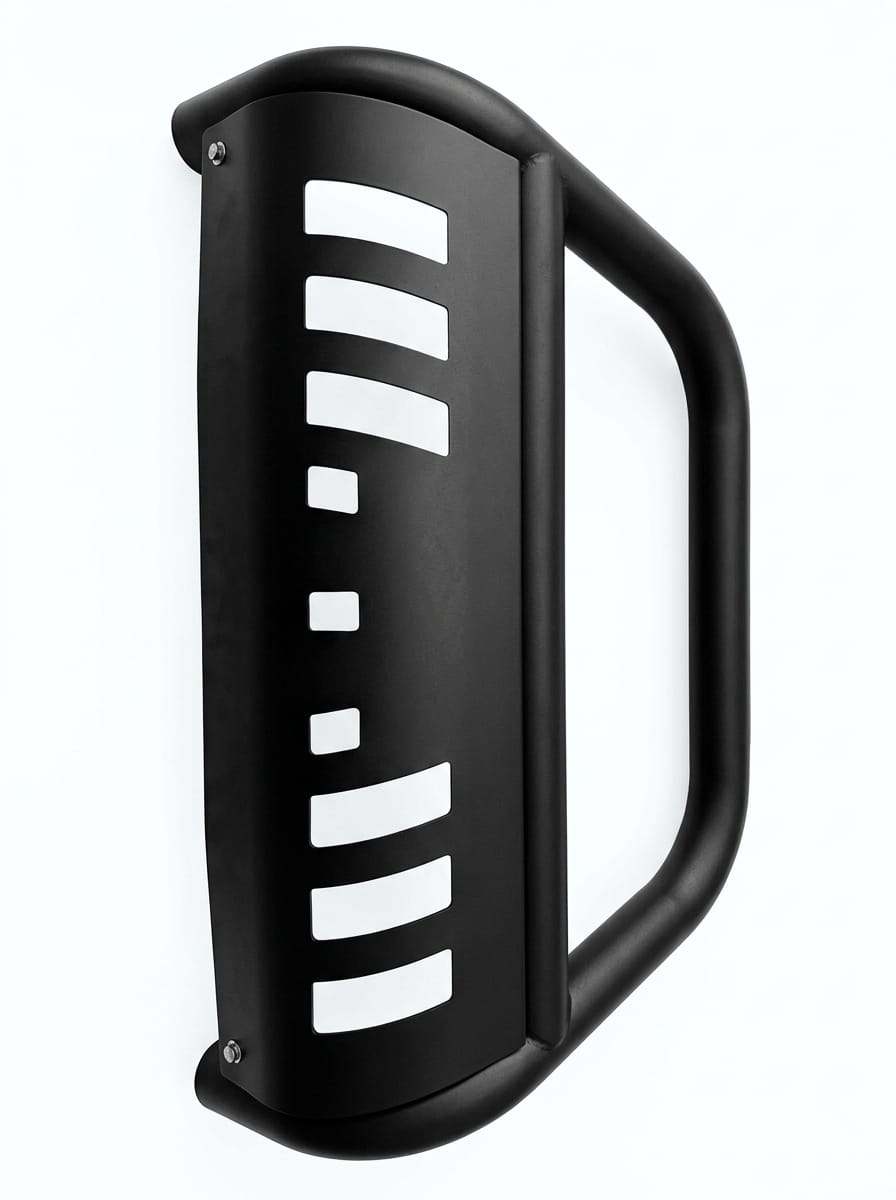 NUDGE BAR TOYOTA HILUX VIGO 2005 2009 BLACK BIG PLATE A000016/A000008 @