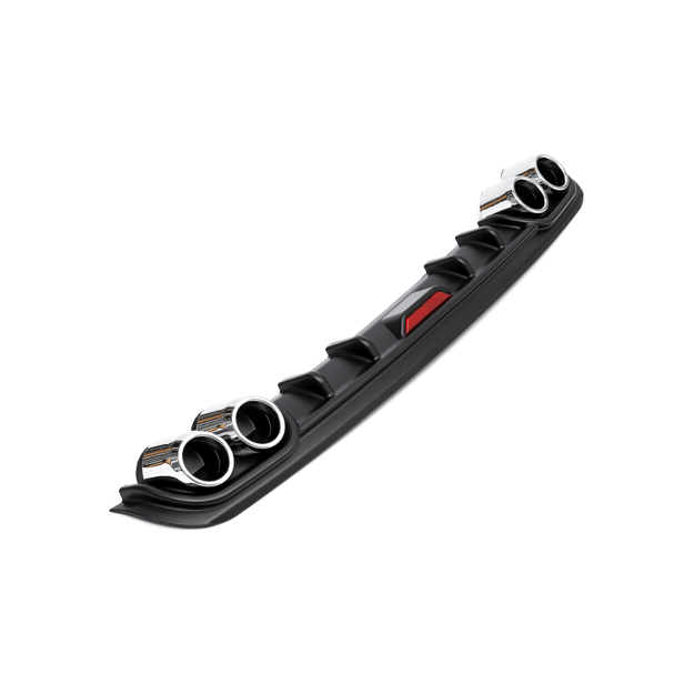 DIFFUSER UNIVERSAL 129CM B BLK/RED WITH REFLECTER 4 LINE