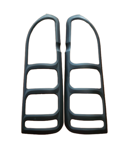 Toyota Quantum Tail Light Trims Chrome/Black 2012+ DO