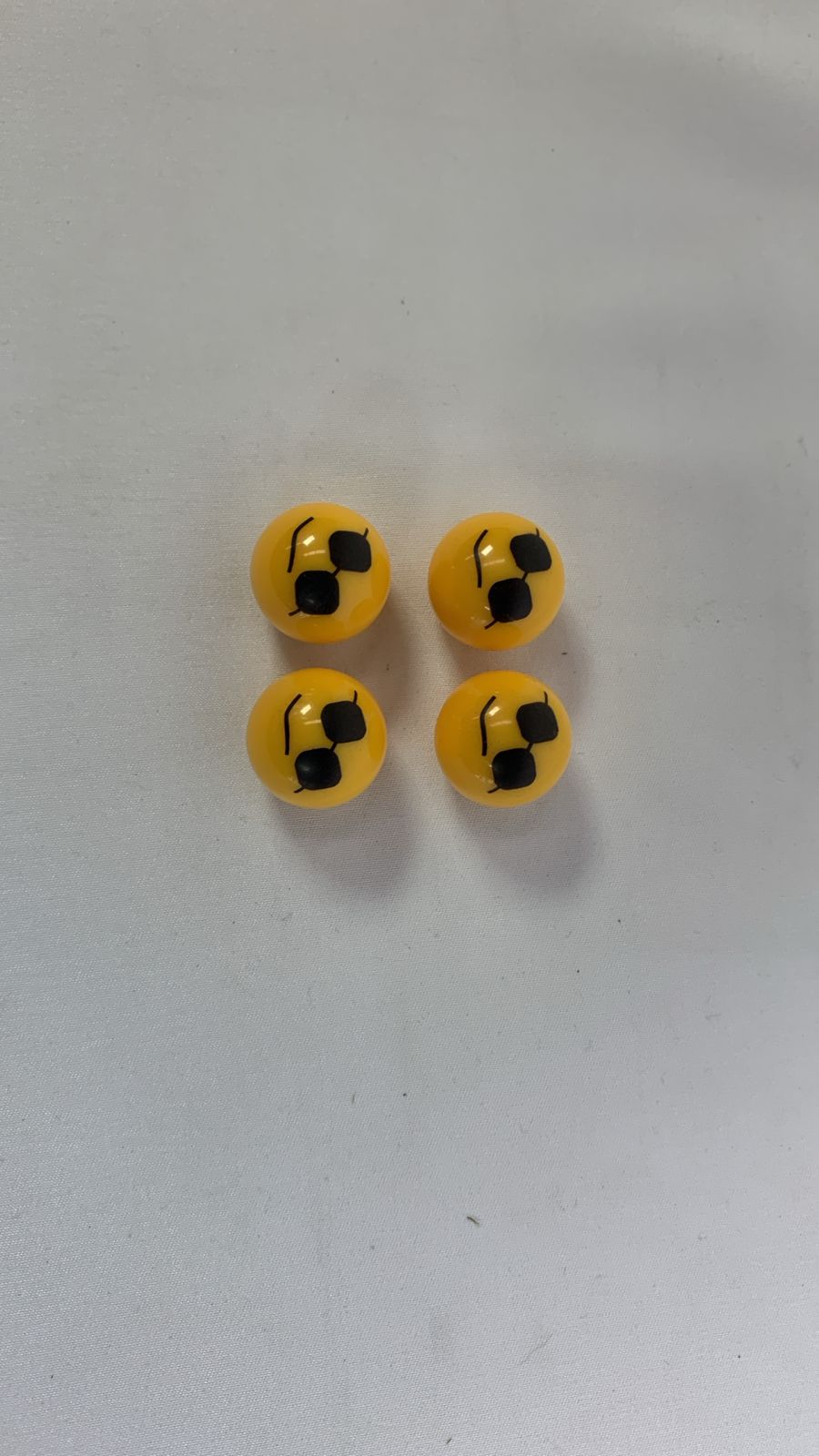 Cool emoji valve caps