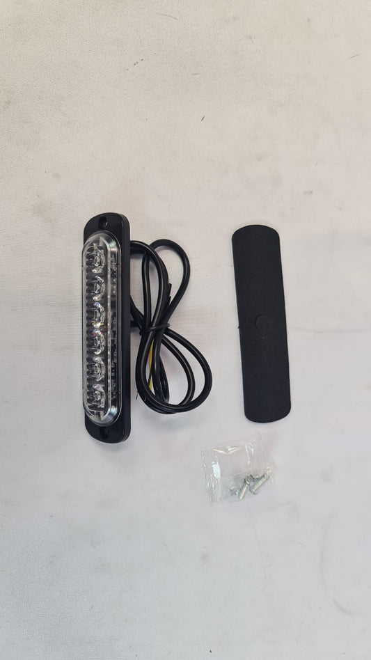 LED warning light 12-24v White
