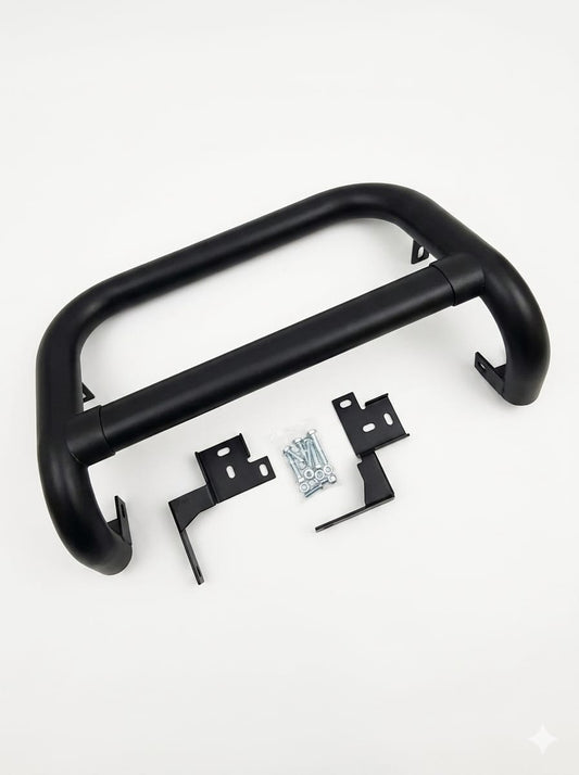 NUDGE BAR TOYOTA HILUX VIGO 2005 2015 BLACK OVEL PIPE A000232 @`