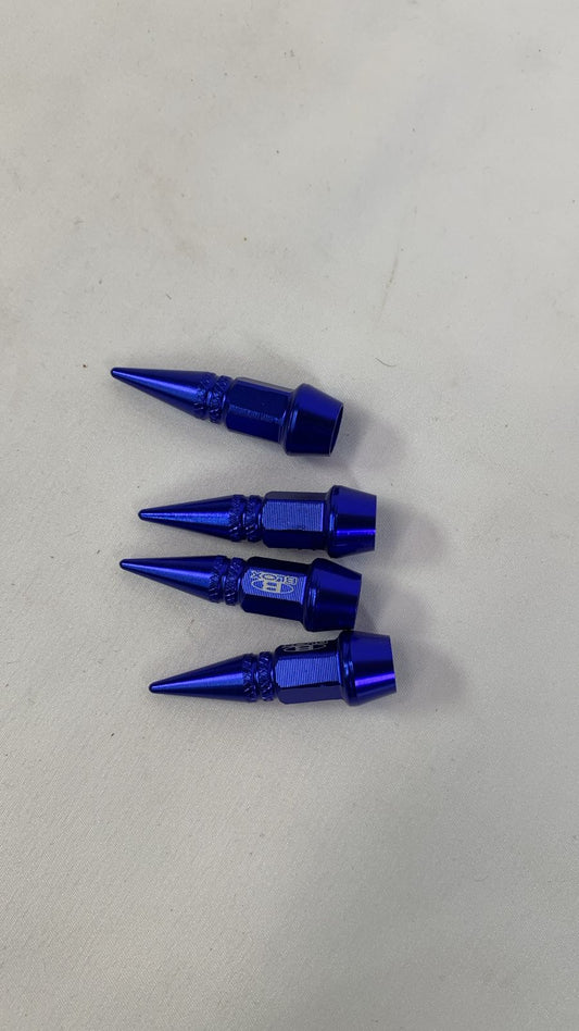 Spike valve cap blue