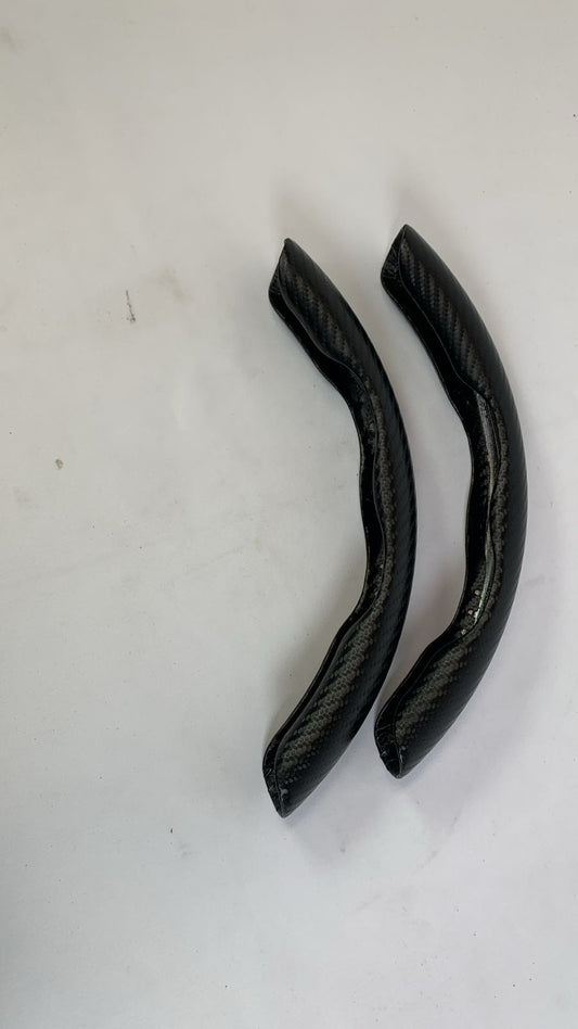 Steering wheel cover black