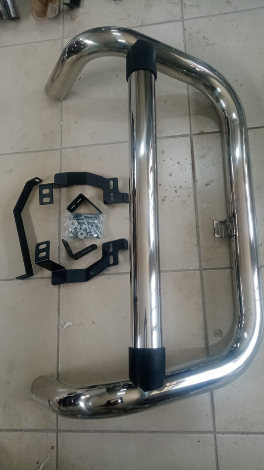 T/ FTU 12+ NUDGEBAR ROUND PIPE CHROME