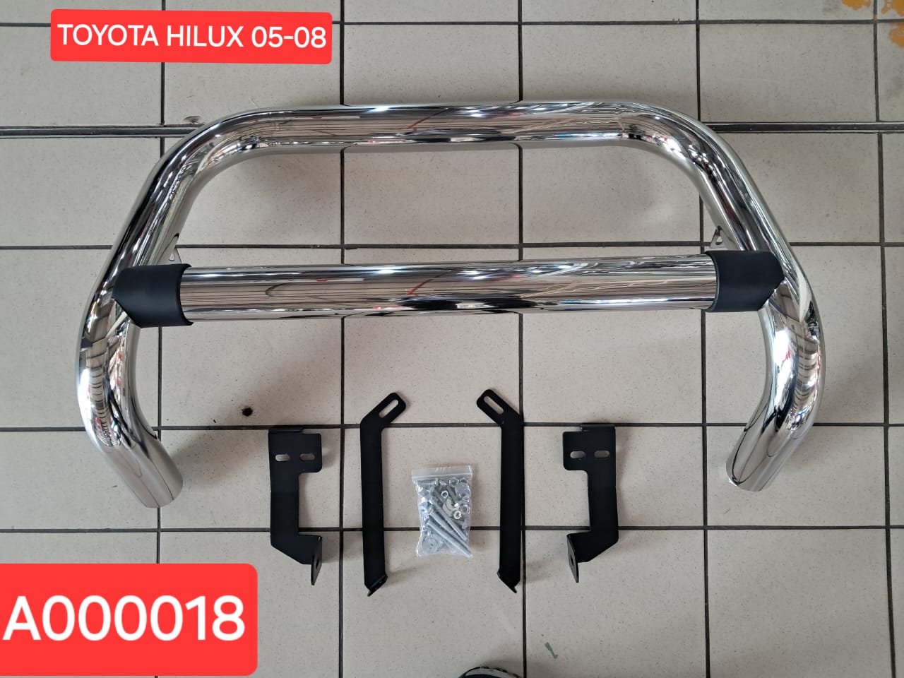 Toyota hilux 2005-2008 nudgebar chrome