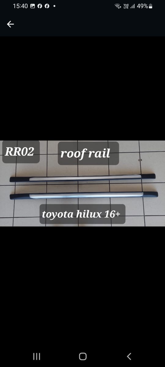 TOY / 2016+ ROOF RAIL
