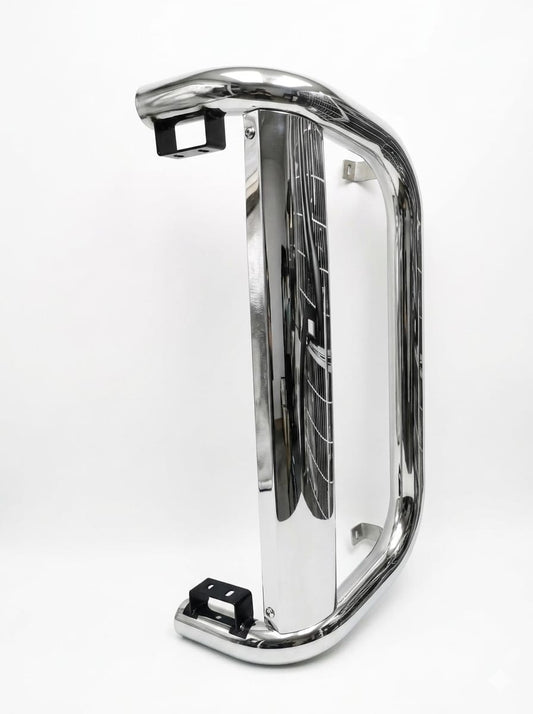 NUDGE BAR TOYOTA HILUX ROCCO 2018 2020 CHORME SMALL PLATE A000006 @