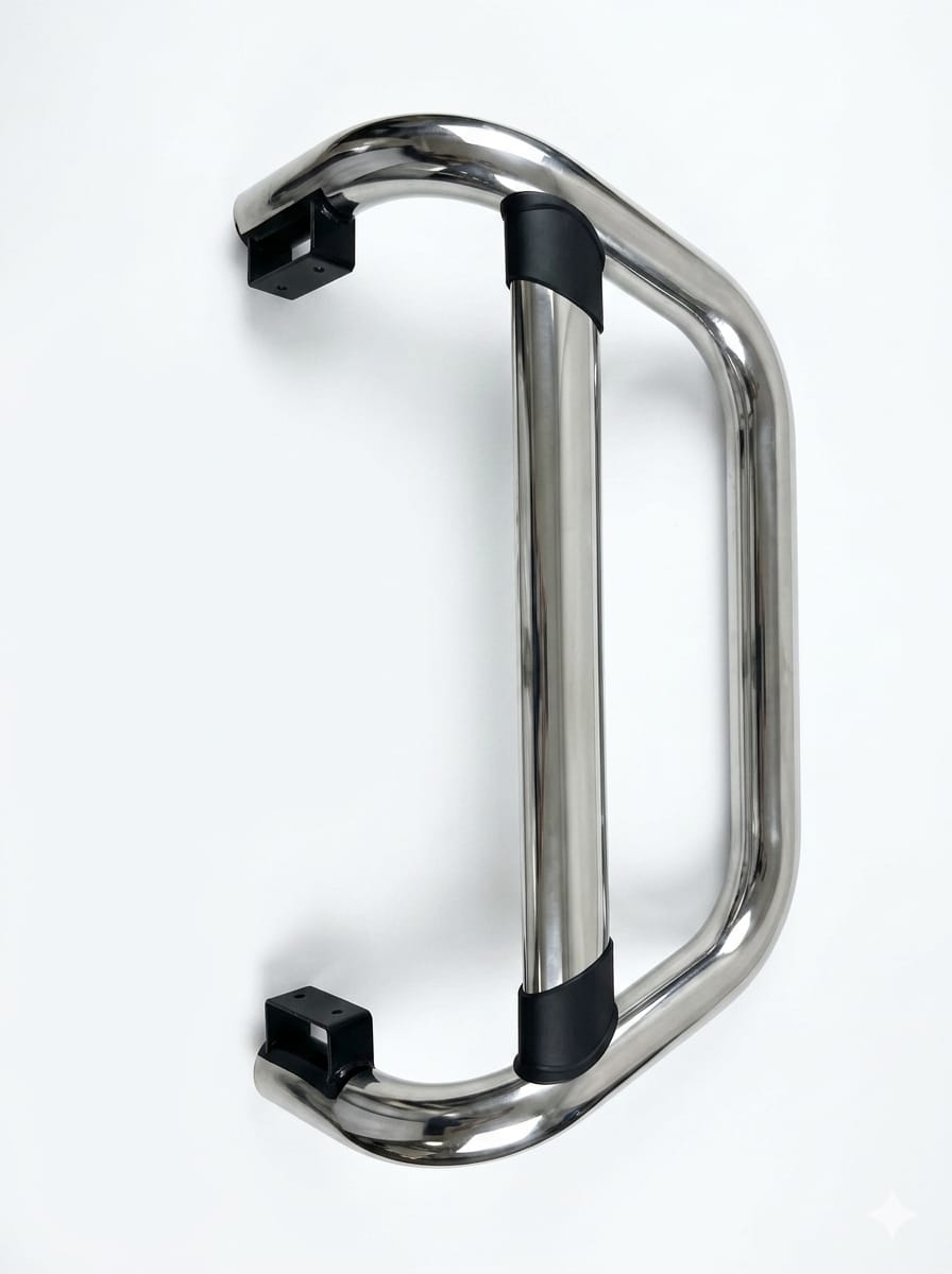 NUDGE BAR TOYOTA HILUX ROCCO 2021+ CHORME OVEL PIPE A000042/A0025 @