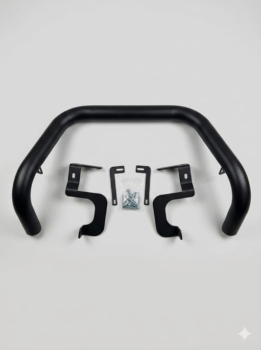 NUDGE BAR FORD RANGER T9 2023+ BLACK   OPEN PIPE A000235 @
