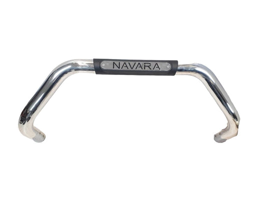 NUDGE BAR NISSAN NAVAR 2021+ CHORME  OPEN PIPE A000235/0023 SQ @