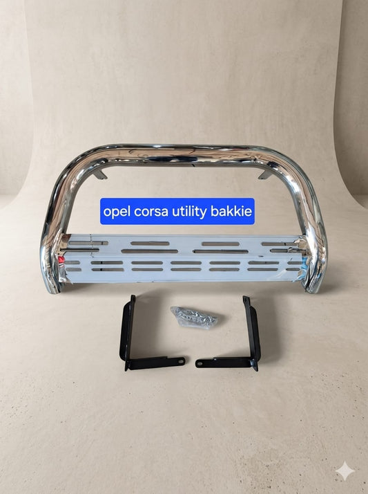 NUDGE BAR OPEL CORSA BAKKIE 2002-2009 CHORME  NEW @