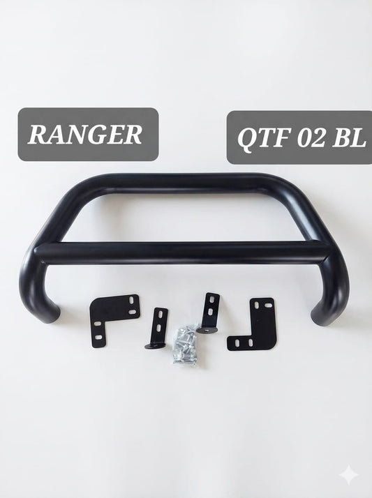 NUDGE BAR FORD RANGER T6/T7 2012-2018 BLACK  ROUND PIPE A000237/A000192 @