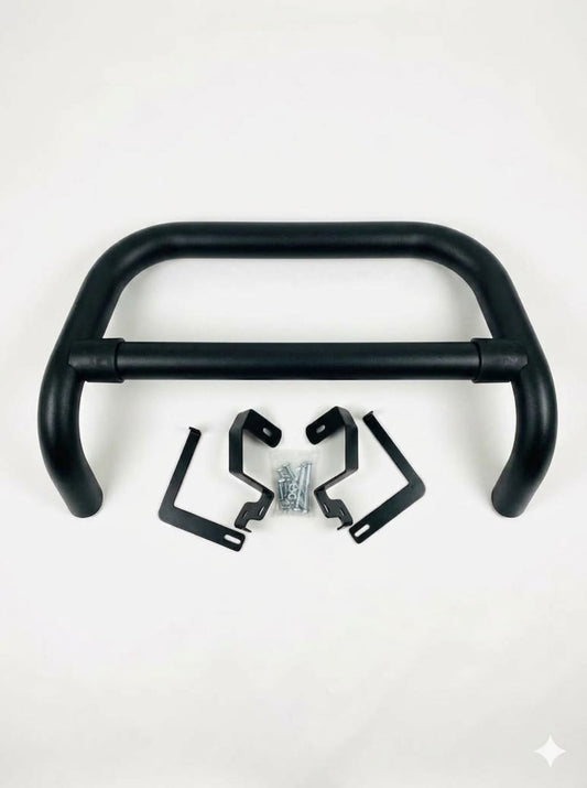 NUDGE BAR  TOYOTA HILUX FORTUNER 2012+  BLACK  ROUND PIPE  A000237/A000192 @